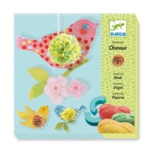 Opakowanie Zestaw artystyczny z wełną - Ptaki