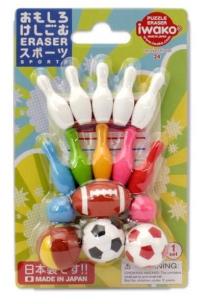 Opakowanie Zestaw gumek do ścierania - Sport