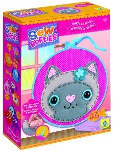 Opakowanie Zestaw kreatywny - Uszyj obrazek z kotkiem