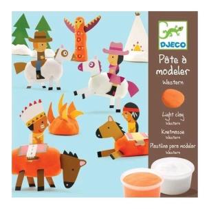 Okładka książki Zestaw z ciastoliną - Western