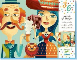 Opakowanie Zestaw z ruchomymi postaciami - Portrety