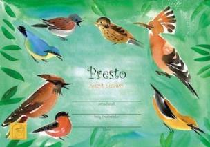 Opakowanie Zeszyt nutowy - Presto