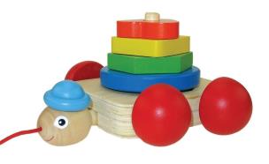 Opakowanie Zwierzątko do ciągnięcia - Żółw z piramidą