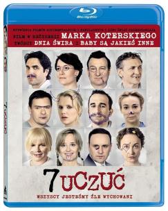 Okładka książki 7 uczuć Blu Ray