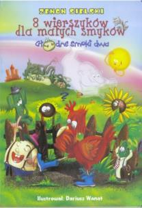 Okładka książki 8 wierszyków dla małych smyków - Głodne smoki dwa