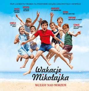 Okładka książki Wakacje Mikołajka. Wczasy nad morzem