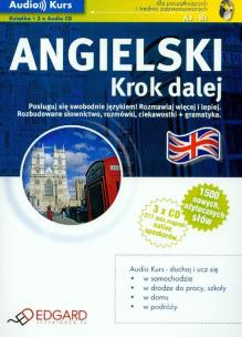 Okładka książki Angielski - Krok dalej +3CD EDGARD