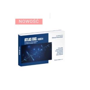 Okładka książki Atlas EKG Urządzenia wszczepialne do elektroterapii serca