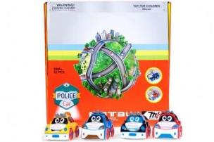Opakowanie Auto policja 8cm