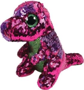 Opakowanie Beanie Boos Cekinowy- STOMPY dinosaur