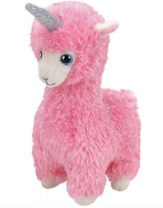 Opakowanie Beanie Boos - Różowa Lama 15 cm
