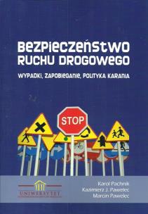 Okładka książki Bezpieczeństwo ruchu drogowego