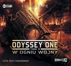 Okładka książki CD MP3 W OGNIU WOJNY ODYSSEY ONE TOM 4