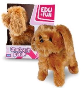 Opakowanie Chodzący Psiak na smyczy Edu&Fun