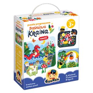 Opakowanie CzuCzu Puzzle progresywne Baśniowa kraina