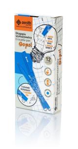 Opakowanie Długopis wymazywalny Zenith OPSS niebiski 12 sztuk