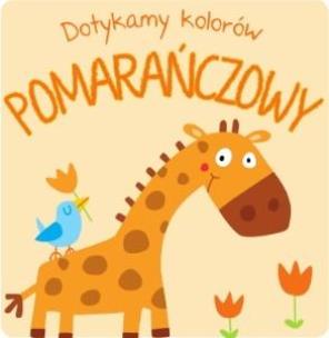 Okładka książki Dotykam kolorów - Pomarańczowy