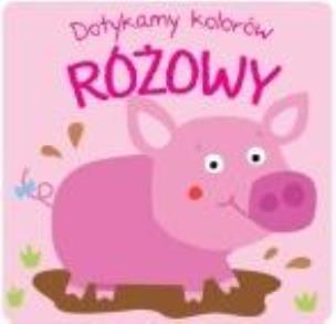Okładka książki Dotykamy kolorów- Różowy