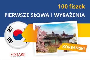 Okładka książki FISZKI KOREAŃSKI PIERWSZE SŁOWA I WYRAŻENIA