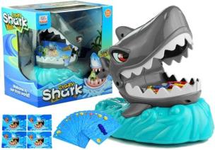 Gra Crazy Shark rekin rybki karty szalony rekin. Wydawca: Lean Toys. Multiszop.pl Opakowanie Gra Crazy Shark rekin rybki karty szalony rekin