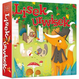 GRA LISEK URWISEK. Autor: SHANON LYON, MARISA PENA. Multiszop.pl Okładka książki GRA LISEK URWISEK
