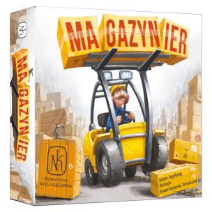 Okładka książki GRA MAGAZYNIER