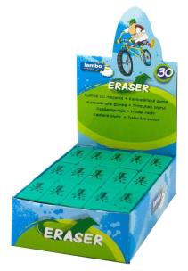 Opakowanie Gumka do mazania trójkolorowa (30szt) LAMBO