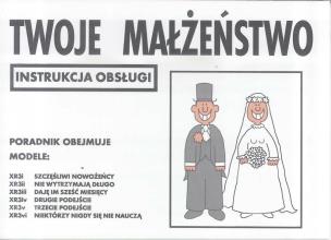 Okładka książki Instrukcja obsługi - Twoje małżeństwo