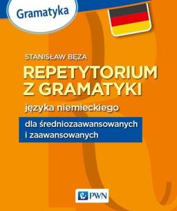 Okładka książki J. Niemiecki - Repetytorium z gramatyki. Bęza PWN