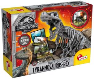 Opakowanie Jurassic World Tyrannosaurus Rex + karty