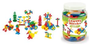 Opakowanie Klocki Listki słoik 180 sztuk