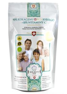 Zdjęcie produktu Kolagen NCN Rybi 90% + 10% Witaminy C Rodzinny 100g