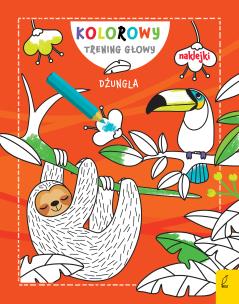 Okładka książki Kolorowy trening głowy. Dżungla