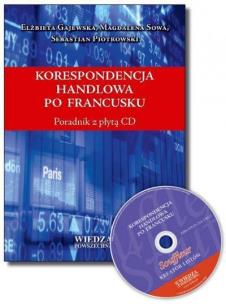 Okładka książki Korespondencja handlowa po francusku + CD
