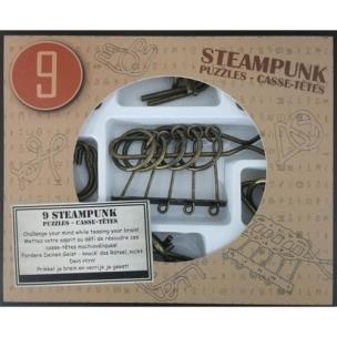 Łamigłówki metalowe 9 sztuk Steampunk zestaw brązowy. Wydawca: G3. Multiszop.pl Opakowanie Łamigłówki metalowe 9 sztuk Steampunk zestaw brązowy