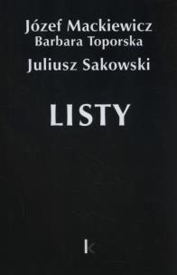 Okładka książki Listy