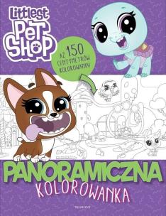 Okładka książki Littlest Pet Shop. Panoramiczna kolorowanka