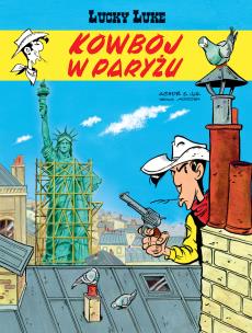Okładka książki Lucky Luke. Kowboj w Paryżu T.82