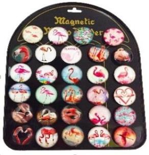 Opakowanie Magnes Flaming okrągły ROZETTE