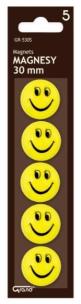 Opakowanie Magnesy 30mm buźki 5szt GRAND