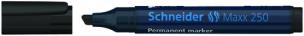 Opakowanie Marker permanentny  Maxx 250, ścięty, 2-7mm, czarny