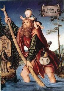 Opakowanie Modlitwa kierowcy - Św. Krzysztof