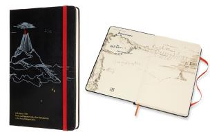 Opakowanie Notes linia L Władca Pierścieni czarny MOLESKINE