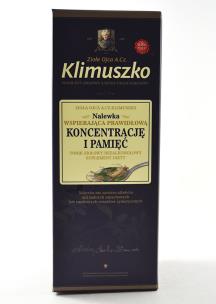 Ojciec Klimuszko Nalewka wspierająca koncentrację i pamięć 200ml. Producent: Ojciec Klimuszko. Multiszop.pl Zdjęcie produktu Ojciec Klimuszko Nalewka wspierająca koncentrację i pamięć 200ml