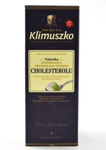 Ojciec Klimuszko Nalewka wspierająca prawidłowy poziom cholesterolu 200ml. Producent: Ojciec Klimuszko. Multiszop.pl Zdjęcie produktu Ojciec Klimuszko Nalewka wspierająca prawidłowy poziom cholesterolu 200ml
