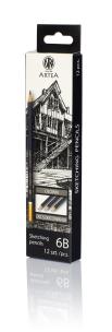 Opakowanie Ołówek do szkicowania 6B Artea 12 sztuk