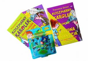 Okładka książki Pakiet Dziwaczne muchy i przerażające pająki