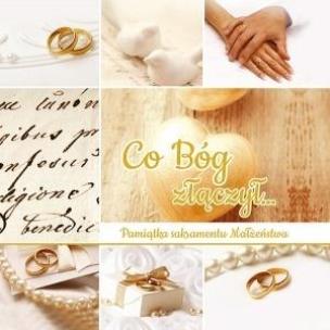 Okładka książki Pamiątka ślubna - co Bóg złączył...