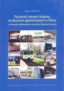 Okładka książki Pasażerski transport kolejowy na obszarach...