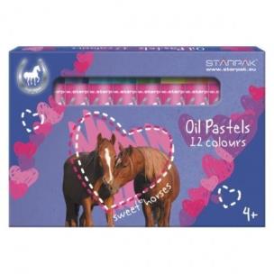 Opakowanie Pastele olejne 12 kol.Horses 276603